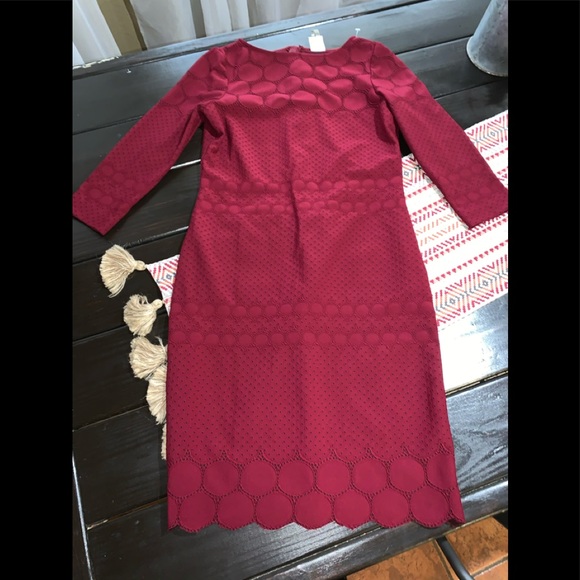 julia jordan Dresses & Skirts - Julia Jordan burgundy dress size 6